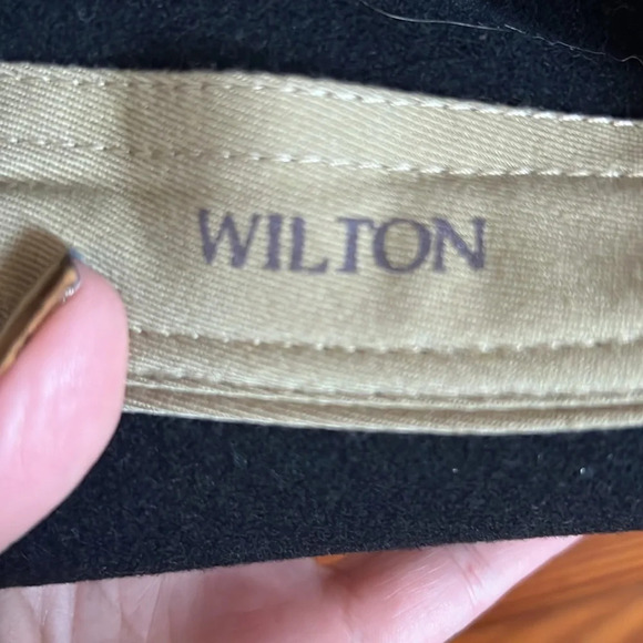 Country Gentleman Wilton Gentle Felt 100% Black Wool Fedora Hat - Size M - Picture 5 of 7